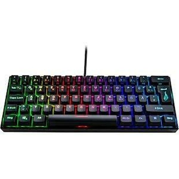 Keyboard Verbatim KP-X1 Black Spanish Qwerty-0