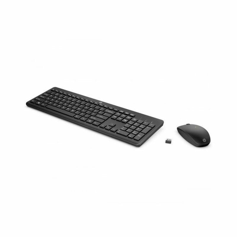 Keyboard and Mouse HP 18H24AA Black-0