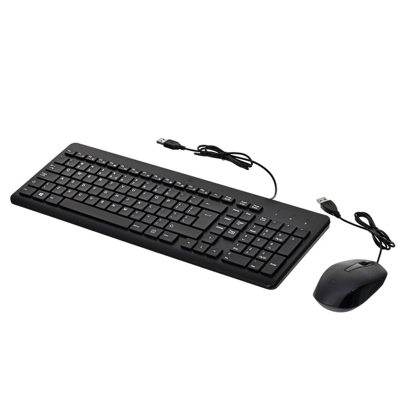 Keyboard and Mouse HP 150 Black QWERTY Qwerty US-3