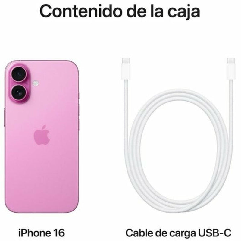 Smartphone Apple iPhone 16 6,1" 128 GB Pink-1