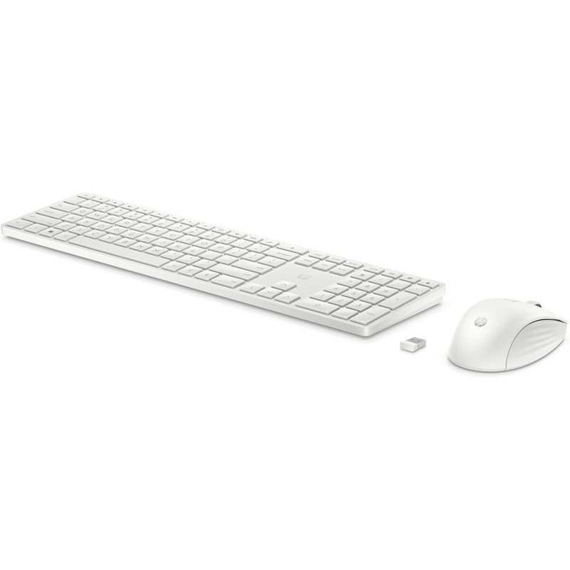 Keyboard and Mouse HP 650 White-2