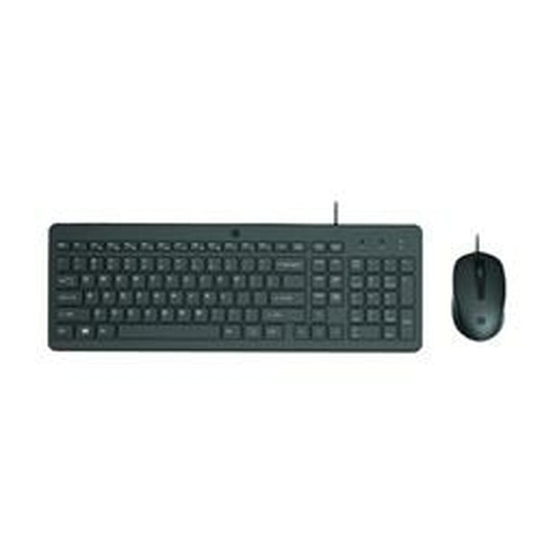 Keyboard and Mouse HP 240J7AA Black-0