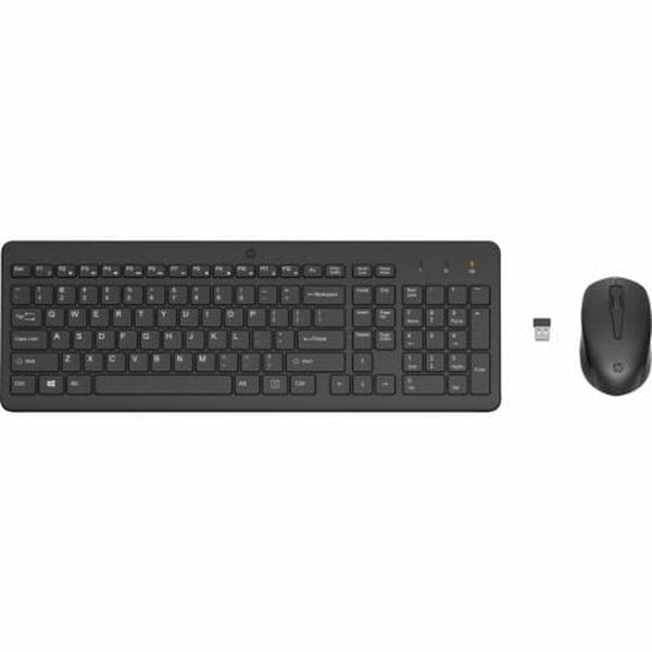 Keyboard and Mouse HP 2V9E6AA Black-0