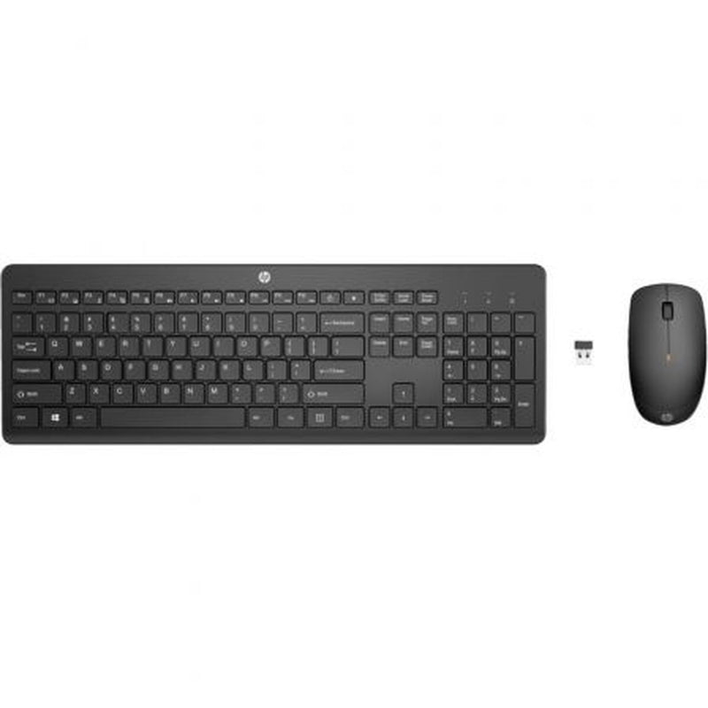 Keyboard and Mouse HP 1Y4D0UT Black QWERTY-0