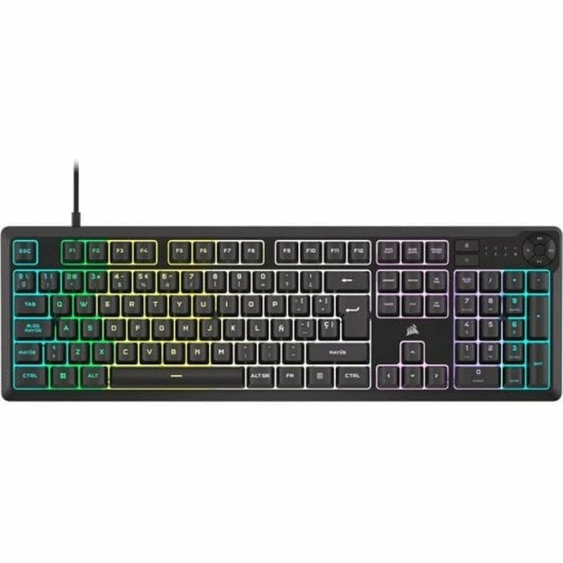 Keyboard and Mouse Corsair K55 CORE RGB Black-5