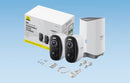 Baseus N1 Plus 2K Outdoor Camera Set (White)