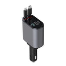 4-in-1 USB Auton Nopea Laturi
