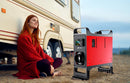 Parking heater HCALORY HC-A02, 8 kW, Diesel, Bluetooth (red)