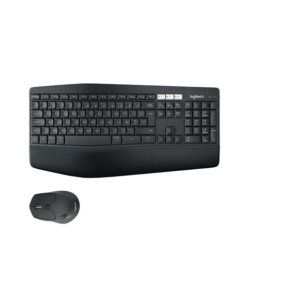 Wireless Keyboard Logitech MK850 Black Spanish Qwerty Azerty French-0