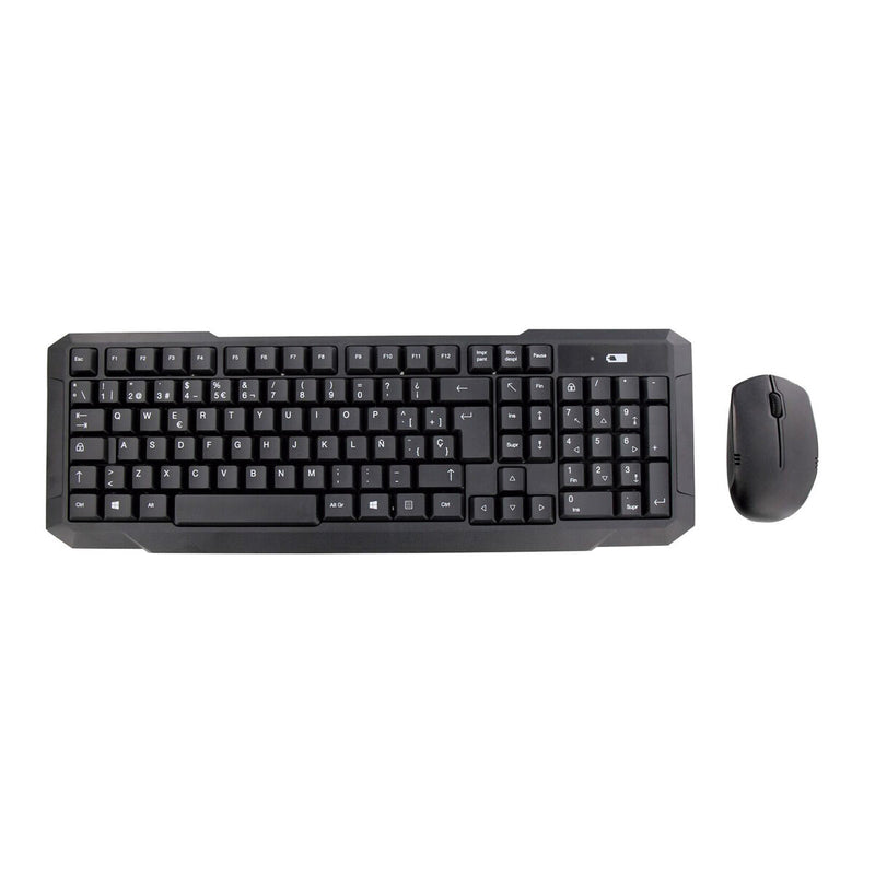 Keyboard TNB KBSCFIRSTES Black QWERTY-0