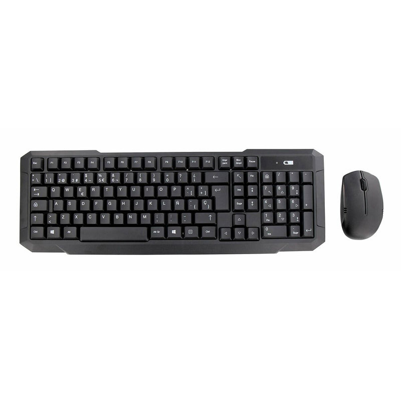 Keyboard TNB KBSCFIRSTES Black QWERTY-2