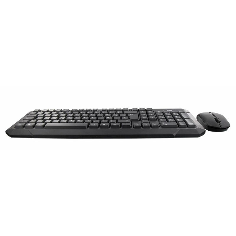 Keyboard TNB KBSCFIRSTES Black QWERTY-1