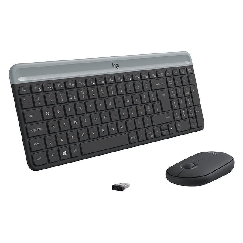 Keyboard and Mouse Logitech 920-009196 Black QWERTY-5