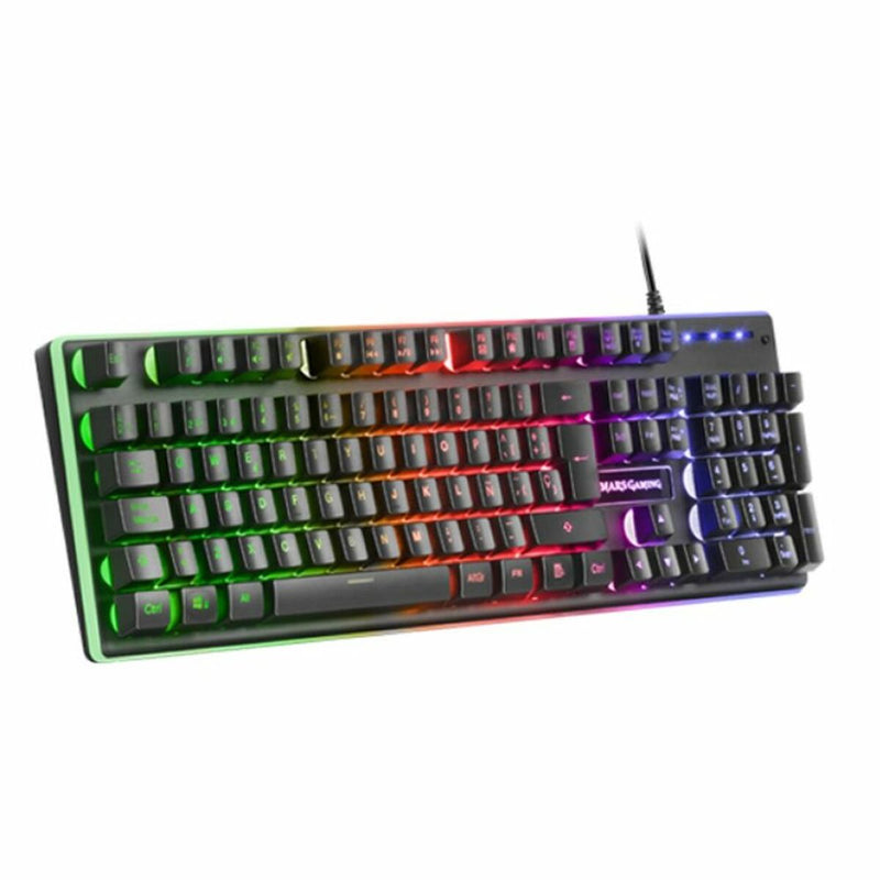 Keyboard with Gaming Mouse Mars Gaming MCPX Portuguese-4