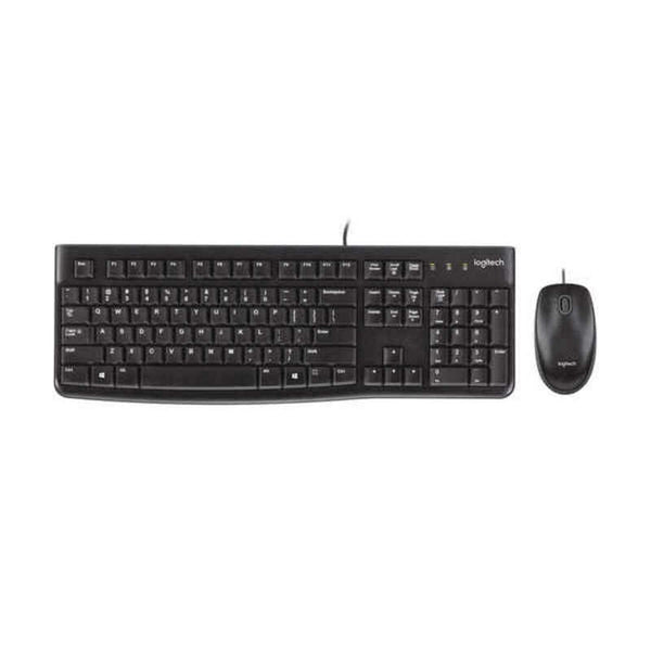 Keyboard Logitech 920-002552 Black Spanish Qwerty QWERTY-0