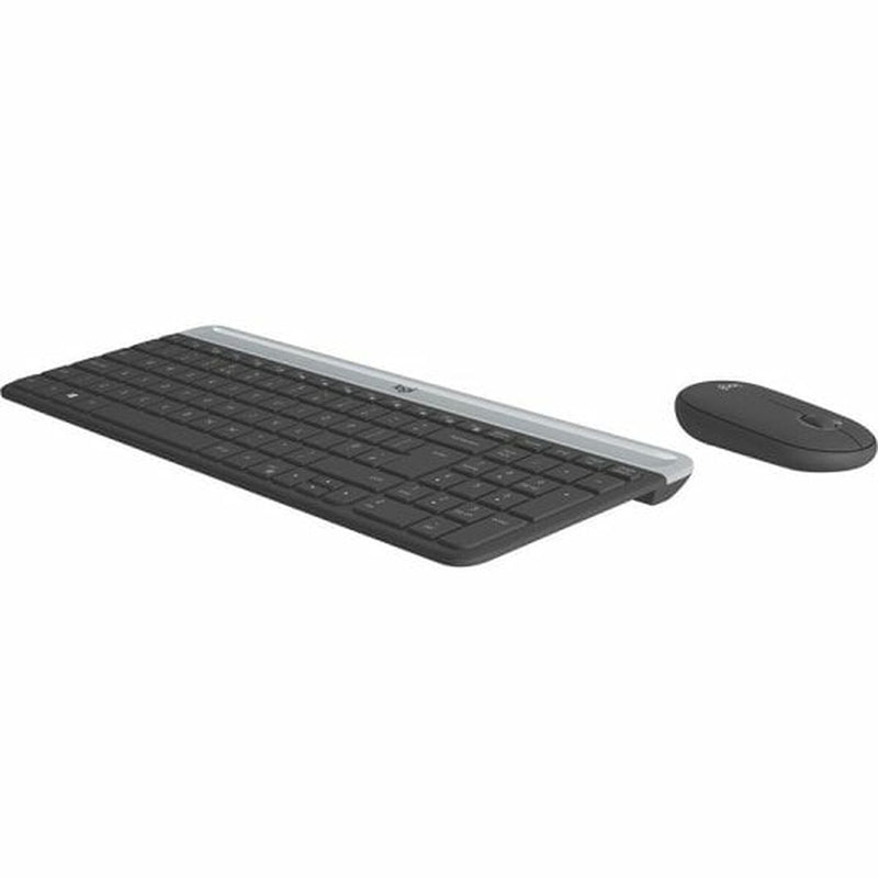 Keyboard and Mouse Logitech 920-009196 Black QWERTY-9