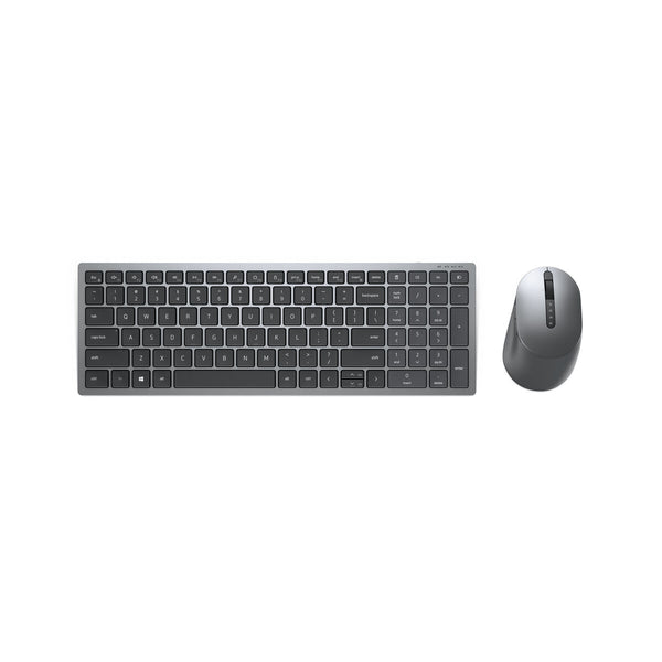 Keyboard and Mouse Dell KM7120W-GY-SPN Spanish Qwerty-0