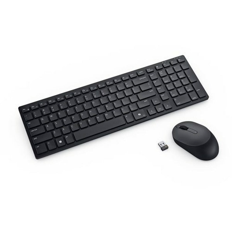 Keyboard and Mouse Dell KM555 Black QWERTY Qwerty US-3