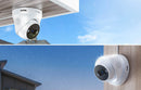 IP Camera ZOSI C225 4 pcs WiFi 5MP + NVR 8ch + 2TB HDD