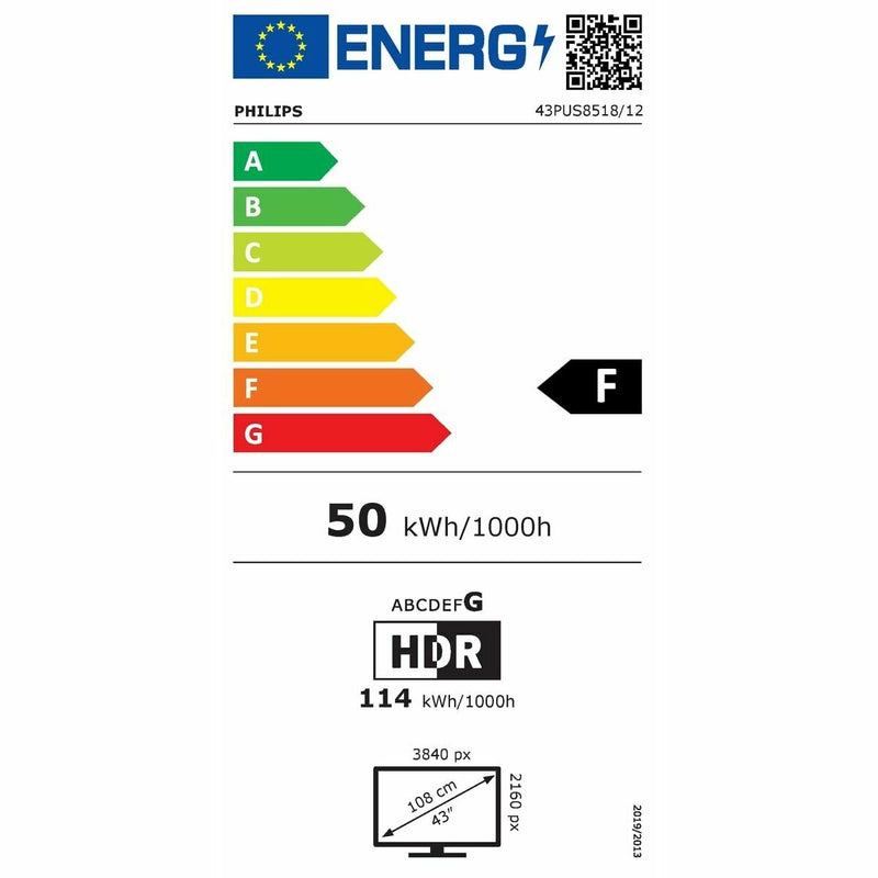 Smart TV Philips 43PUS8518/12 43" 4K Ultra HD LED-1