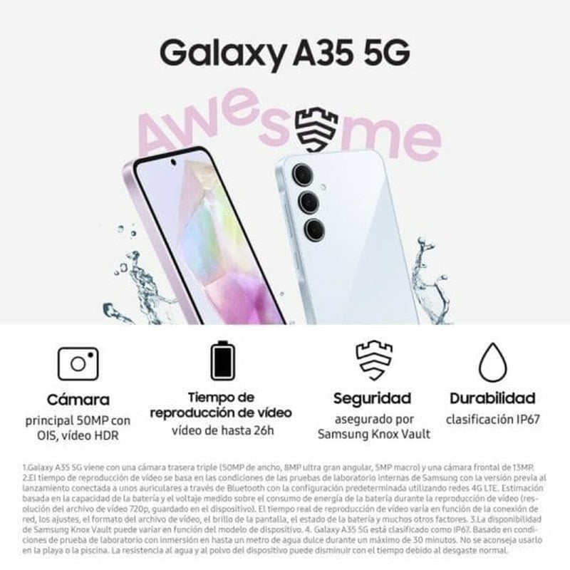 Smartphone Samsung Galaxy A35 6,6" 6 GB RAM 128 GB Lilac-5