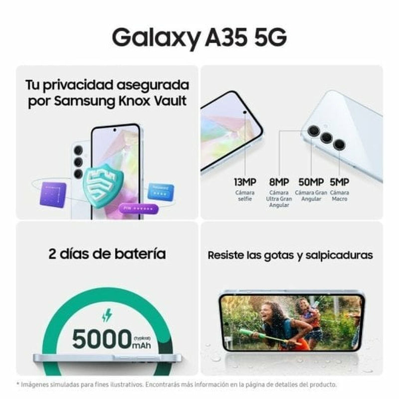 Smartphone Samsung Galaxy A35 6,6" 6 GB RAM 128 GB Lilac-4