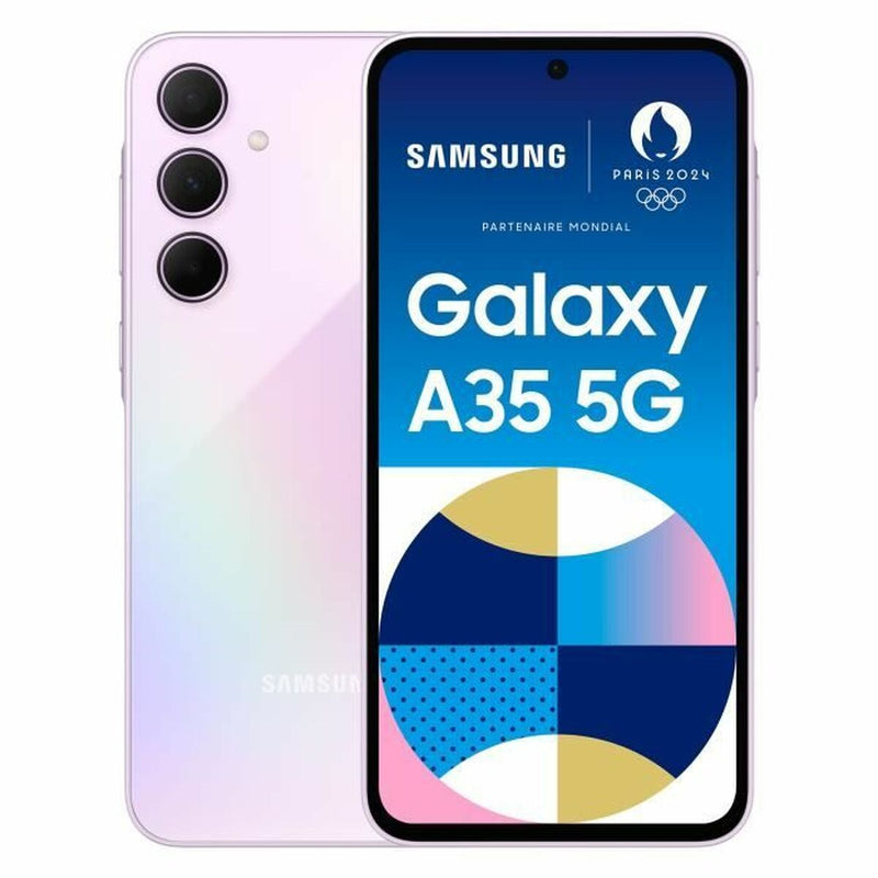 Smartphone Samsung Galaxy A35 6 GB RAM 128 GB Black Lilac-0