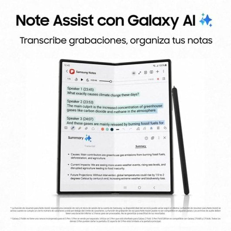 Smartphone Samsung Galaxy Z Fold6 Octa Core 1 TB Blue-6