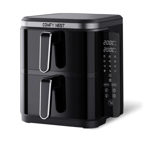 Comfy Nest CN-06177 – digitaalinen ilmakeitin kahdella korilla
