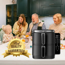 Comfy Nest CN-06177 – digitaalinen ilmakeitin kahdella korilla