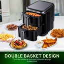 Comfy Nest CN-06177 – digitaalinen ilmakeitin kahdella korilla