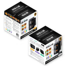 Comfy Nest CN-06184 – 2800W Kaksikori-ilmakeitin ikkunalla ja sivupaneelilla – 11L