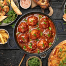 Herzberg HG-04241: 13-osainen tarttumaton keittoastiasetti nylon-kauhasarjalla