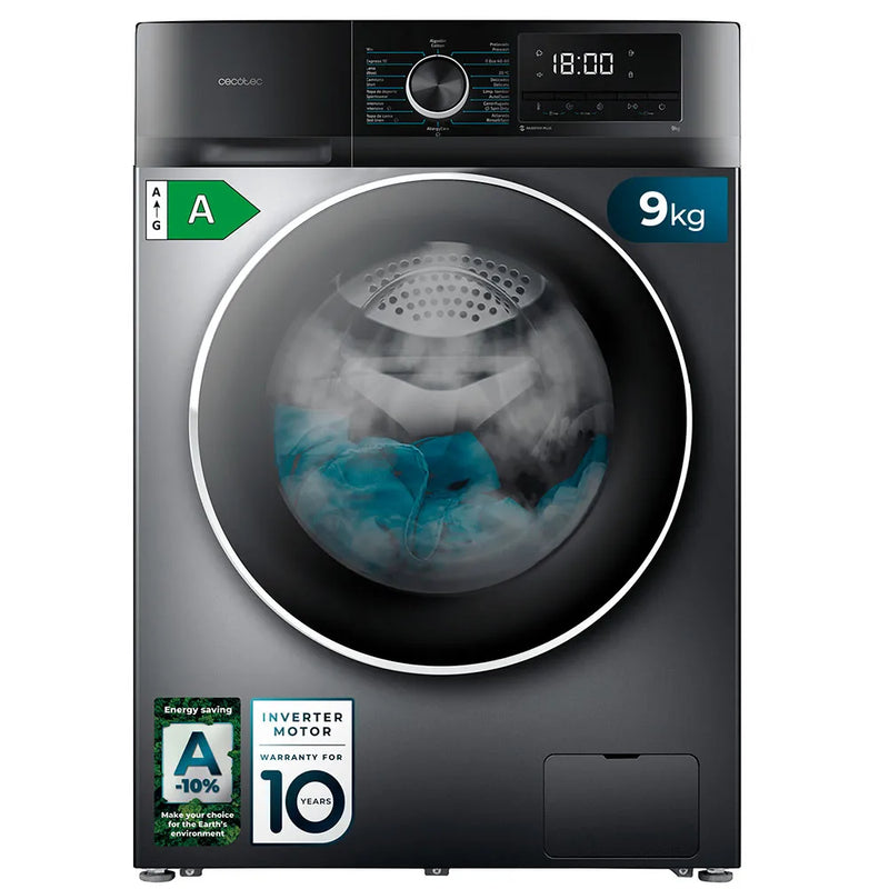 Cecotec Bolero DressCode 9500 Inverter Etukuormaava pesukone