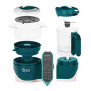 Monikäyttöinen ruokaprosessori Babymoov Nutribaby 6-in-1 (vihreä)