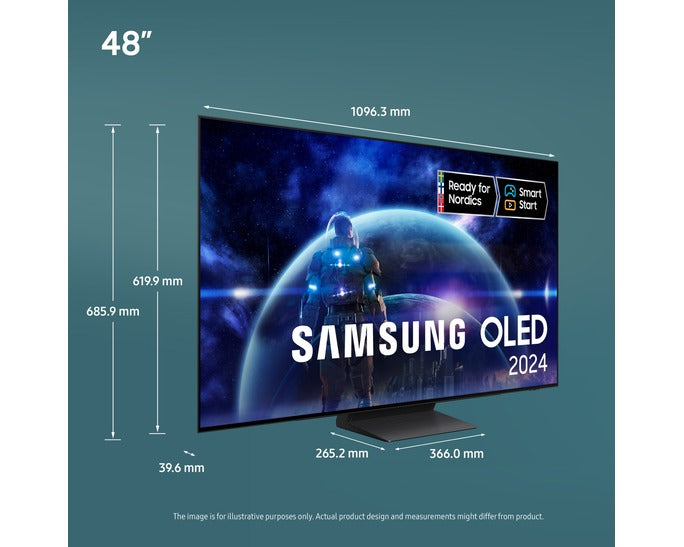Samsung 48" OLED S90D 4K Smart TV (2024)