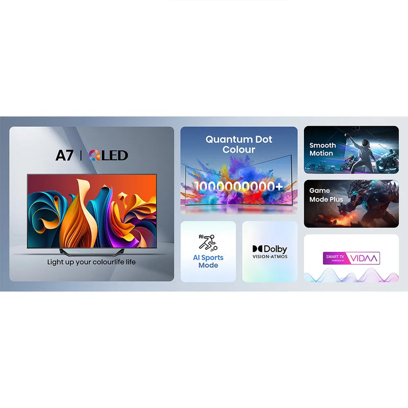 Hisense 50A7NQ 50´´ 4K QLED TV