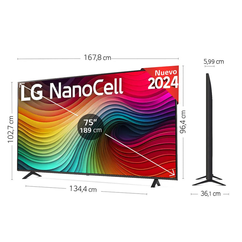 LG NanoCell 75NANO82T6B 75´ 4K LED TV