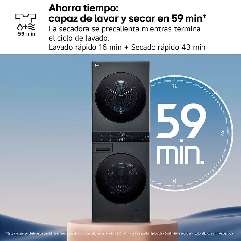 LG kuivaava pyykinpesukone WT1210BBF ( 22 KG )