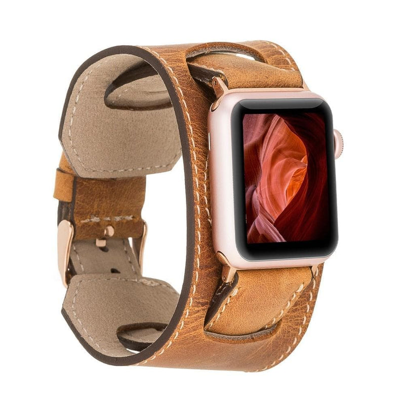 Salford Cuff Apple Watch Leather Straps-10