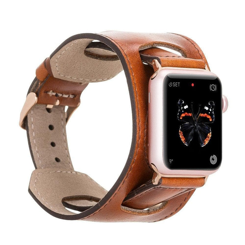 Salford Cuff Apple Watch Leather Straps-5