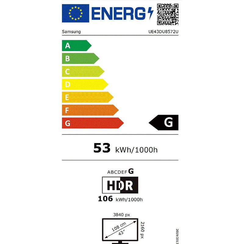 Samsung UE43DU8572UXXH 43´´ 4K LED TV