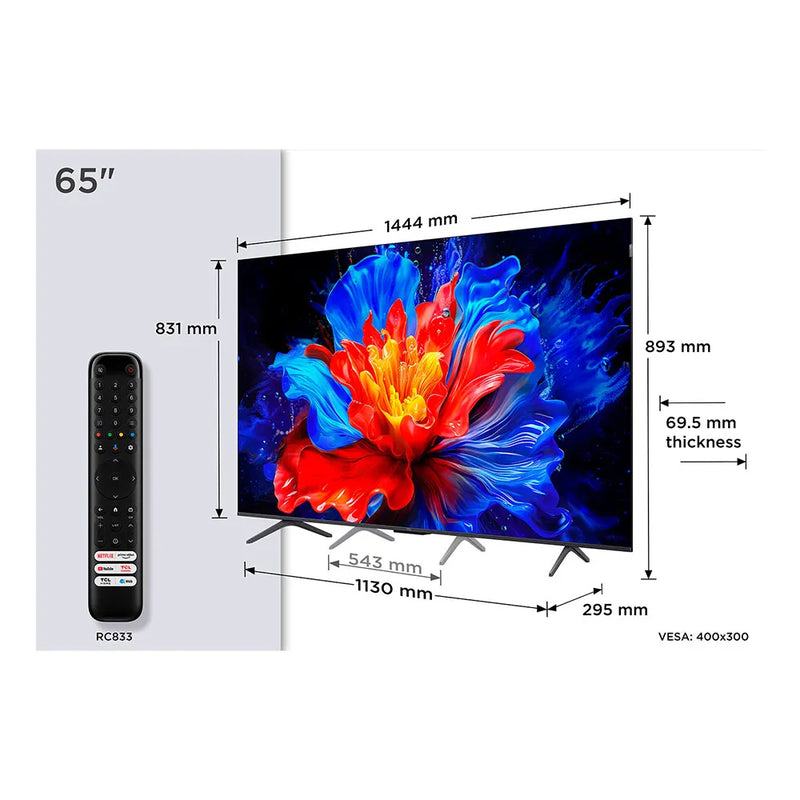 TCL 65P8K 65´´ 4K QLED TV